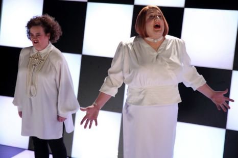 Susan Boyle and Peter Kay?s spoof Comic Relief track