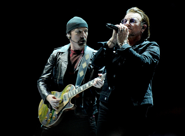 U2 Perform At Manchester Arena