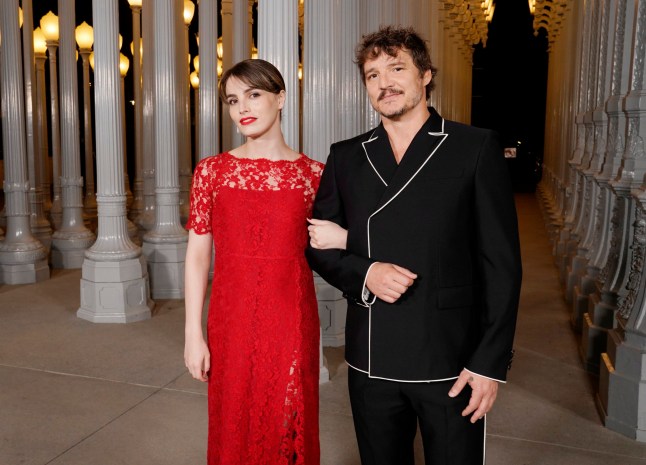 LOS ANGELES, CALIFORNIA - NOVEMBER 04: (L-R) Lux Pascal and Pedro Pascal, wearing Gucci, attend the 2023 LACMA Art+Film Gala, Presented By Gucci at Los Angeles County Museum of Art on November 04, 2023 in Los Angeles, California. (Photo by Presley Ann/Getty Images for LACMA)