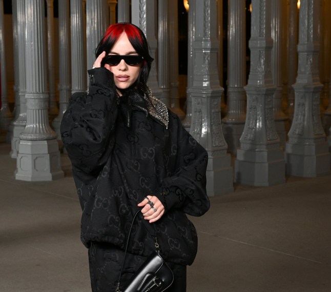 LOS ANGELES, CALIFORNIA - NOVEMBER 04: Billie Eilish, wearing Gucci, attends the 2023 LACMA Art+Film Gala, Presented By Gucci at Los Angeles County Museum of Art on November 04, 2023 in Los Angeles, California. (Photo by Michael Kovac/Getty Images for LACMA)