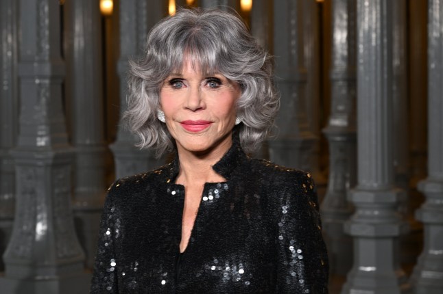 LOS ANGELES, CALIFORNIA - NOVEMBER 04: Jane Fonda attends the 2023 LACMA Art+Film Gala, Presented By Gucci at Los Angeles County Museum of Art on November 04, 2023 in Los Angeles, California. (Photo by Michael Kovac/Getty Images for LACMA)