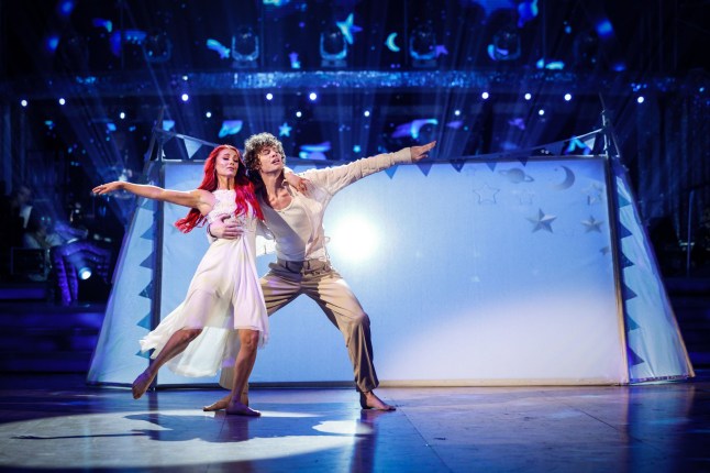 EMBARGOED TO 2000 SATURDAY NOVEMBER 25 For use in UK, Ireland or Benelux countries only BBC handout photo of Bobby Brazier and Dianne Buswell during the dress rehearsal for their appearance on the live show on Saturday for BBC1's Strictly Come Dancing. Issue date: Saturday November 18, 2023. Issue date: Saturday November 25, 2023. PA Photo. See PA story SHOWBIZ Strictly. Photo credit should read: Guy Levy/BBC/PA Wire NOTE TO EDITORS: Not for use more than 21 days after issue. You may use this picture without charge only for the purpose of publicising or reporting on current BBC programming, personnel or other BBC output or activity within 21 days of issue. Any use after that time MUST be cleared through BBC Picture Publicity. Please credit the image to the BBC and any named photographer or independent programme maker, as described in the caption.