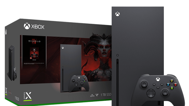 Xbox Series X and Diablo 4 bundle (Picture: Microsoft)