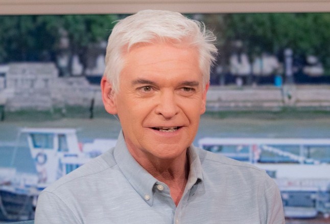 Editorial use only Mandatory Credit: Photo by Ken McKay/ITV/Shutterstock (13918743bx) Phillip Schofield 'This Morning' TV show, London, UK - 18 May 2023