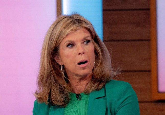 Editorial use only Mandatory Credit: Photo by Ken McKay/ITV/Shutterstock (14227474ai) Kate Garraway 'Loose Women' TV show, London, UK - 23 Nov 2023