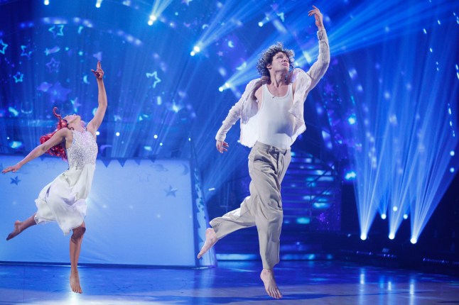 EMBARGOED TO 2105 SATURDAY DECEMBER 16 For use in UK, Ireland or Benelux countries only BBC handout photo of Bobby Brazier and Dianne Buswell, during the dress rehearsal for their appearance on the live show on Saturday for BBC1's Strictly Come Dancing. Picture date: Saturday December 16, 2023. PA Photo. See PA story SHOWBIZ Strictly. Photo credit should read: Guy Levy/BBC/PA Wire NOTE TO EDITORS: Not for use more than 21 days after issue. You may use this picture without charge only for the purpose of publicising or reporting on current BBC programming, personnel or other BBC output or activity within 21 days of issue. Any use after that time MUST be cleared through BBC Picture Publicity. Please credit the image to the BBC and any named photographer or independent programme maker, as described in the caption.