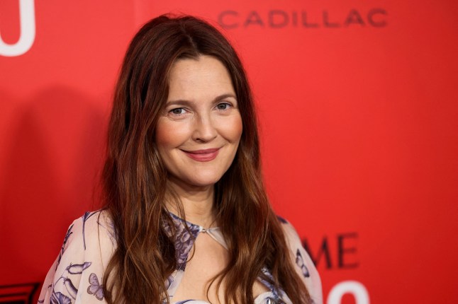 FILE PHOTO: Drew Barrymore poses on the red carpet as she arrives for the Time Magazine 100 gala celebrating their list of the 100 Most Influential People in the world in New York City, New York, U.S., April 26, 2023. REUTERS/Andrew Kelly/File Photo