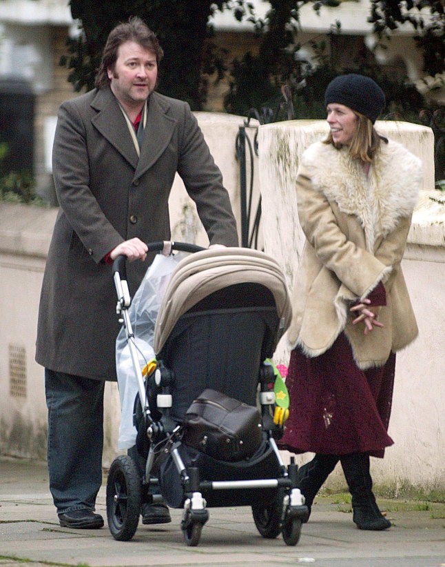 Mandatory Credit: Photo by Ben Melvin/Shutterstock (628718h) Kate Garraway, Derek Draper and baby Darcey enjoyed afternoon in Primrose Hill Kate Garraway and Derek Draper, London, Britain - 10 Dec 2006