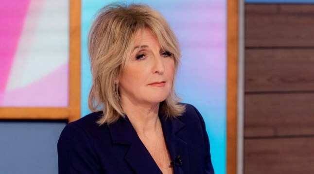 Editorial use only Mandatory Credit: Photo by Ken McKay/ITV/Shutterstock (14304418q) Kaye Adams 'Loose Women' TV show, London, UK - 17 Jan 2024