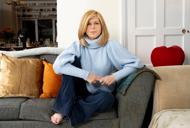 Editorial use only Mandatory Credit: Photo by ITV/REX (12810510b) Kate Garraway in her London home 'Kate Garraway: Caring For Derek' TV Show, UK - 22 Feb 2022 Kate Garraway: Caring For Derek, is a British ITV follow up documentary in which journalist Kate Garraway documents her story about her husband, the former political adviser, Derek Draper, recovery from Covid-19. Previously Kate and her children wanted nothing more than to get her husband home. Little did she know what the reality of this meant, becoming a full-time carer, as she navigates the myriad challenges of the social care system. Mirroring the lives of carers across the country, Kate is seen getting support from family and friends who helps her with some of the day-to-day duties.