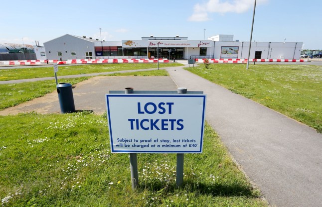 The scene at Manston Airport in Kent on the day of its closure as it failed to find an alternative viable option for staying open. PRESS ASSOCIATION Photo. Picture date: Thursday May 15, 2014. See PA story AIR Manston. Photo credit should read: Gareth Fuller/PA Wire