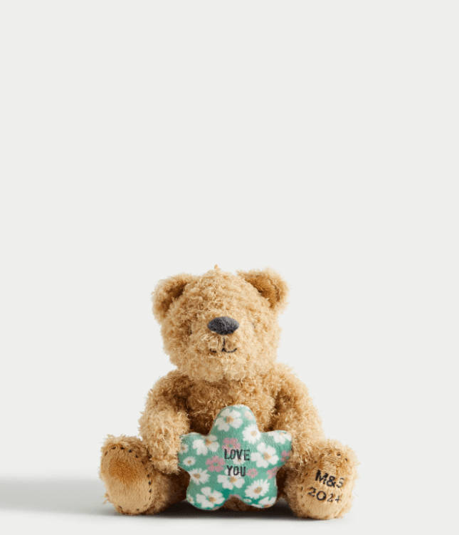 Image of Spencer Bear Mother’s Day Soft Toy from Marks and Spencer