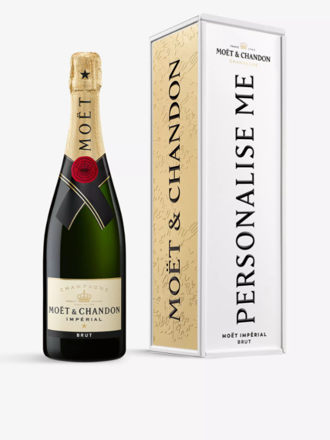 Image of Moët & Chandon Impérial Brut NV Champagne with Personalised Tin from Selfridges