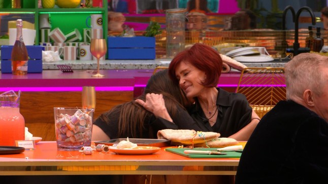 Mandatory Credit: Photo by Shutterstock for Big Brother (14386432l) Ekin-Su Culculoglu & Sharon Osbourne hug Celebrity Big Brother' TV Show, Episode 8, London, UK - 12 Mar 2024