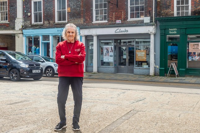 BNPS.co.uk (01202 558833) Pic: BNPS Pictured: Dedicated Jill Cornick began working at the store in Blandford, Dorset, as a 14-year-old in 1956. A pensioner who has worked at the same Clarks shoe shop for 68 years was given the boot with just two days' notice. Dedicated Jill Cornick began working at the store in Blandford, Dorset, as a 14-year-old in 1956. She worked continuously for the British retailer for the next seven decades, even postponing her honeymoon to attend a training course. After her son was born she put him in a play-pen in the shop so she could carry on working.