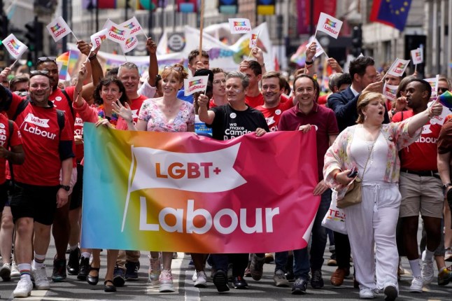 BRITAIN-PARADE-PRIDE