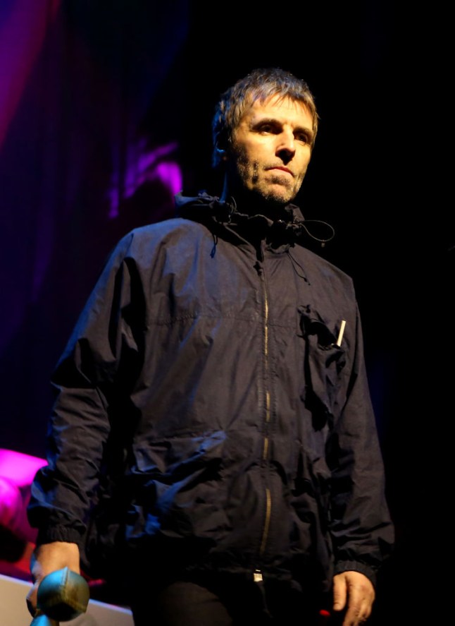 Liam Gallagher And John Squire Perform At The Troxy