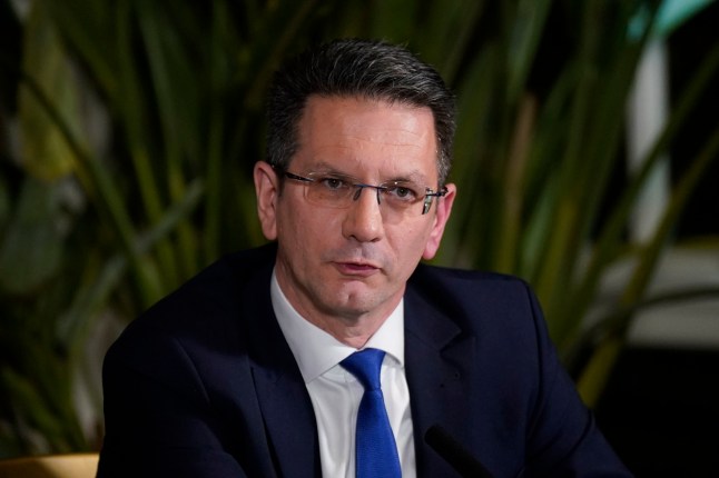 Northern Ireland Office minister Steve Baker, at Farmleigh House, Dublin for the British-Irish Intergovernmental Conference. Picture date: Tuesday November 28, 2023. PA Photo. See PA story POLITICS Conference. Photo credit should read: Niall Carson/PA Wire