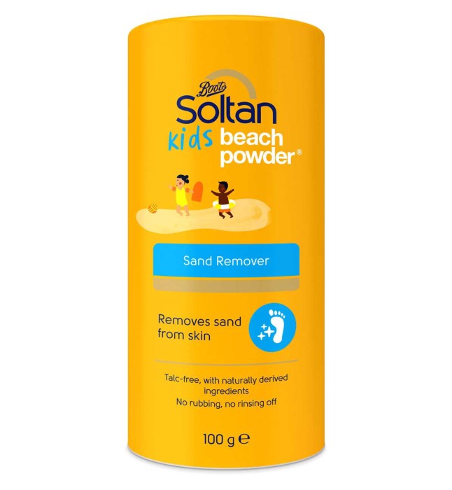 Image of Soltan Kids Beach Powder from Boots