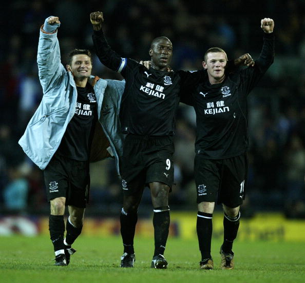 Tomasz Radzinski, Kevin Campbell and Wayne Rooney