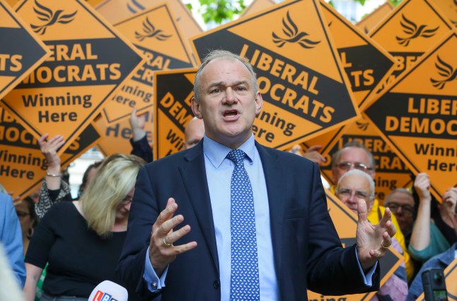 Ed Davey Launches The Liberal Democrats Election Campaign