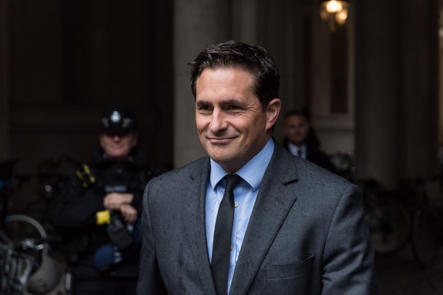 LONDON, UNITED KINGDOM - MAY 22: Minister of State (Minister for Veterans' Affairs) in the Cabinet Office Johnny Mercer arrives in Downing Street to attend the weekly Cabinet meeting in London, United Kingdom on May 22, 2024. (Photo by Wiktor Szymanowicz/Anadolu via Getty Images)