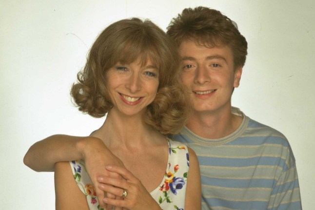 Gail and Martin Platt in Coronation Street