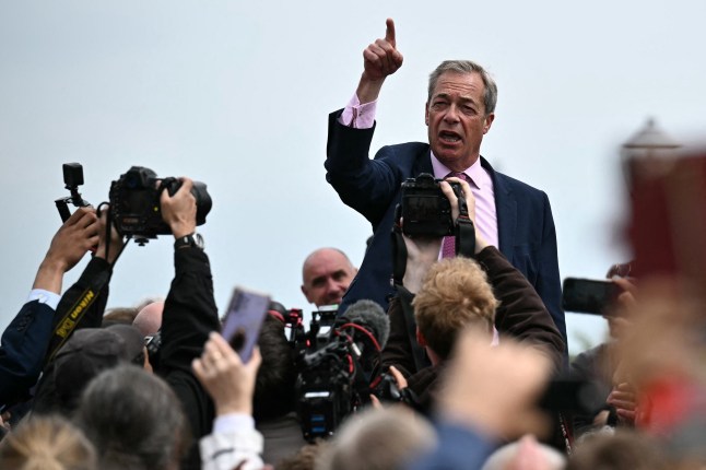 Nigel Farage launched campaign