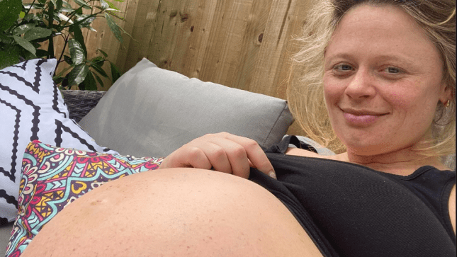 Emily Atack shares pregnancy update