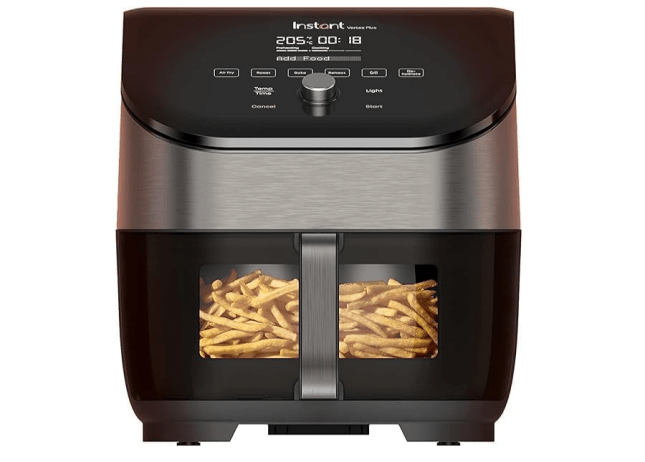 Image of Instant Vortex OdourErase Digital Air Fryer with Single ClearCook Drawer and 6 Smart Programmes