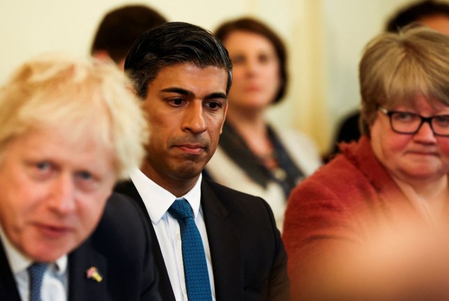 Chancellor Rishi Sunak during a Cabinet meeting at 10 Downing Street, London. Picture date: Tuesday May 17, 2022. PA Photo. Photo credit should read: Henry Nicholls/PA Wire