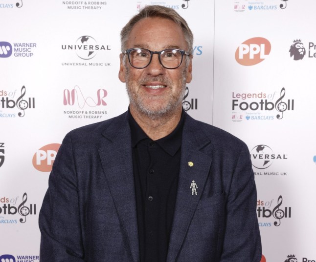 LONDON, ENGLAND - OCTOBER 02: Paul Merson attends the Legends of Football 2023 event at Grosvenor House on October 02, 2023 in London, England. (Photo by JMEnternational/Getty Images)