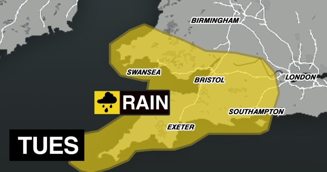 4am weather story WEATHER WARNING MAP