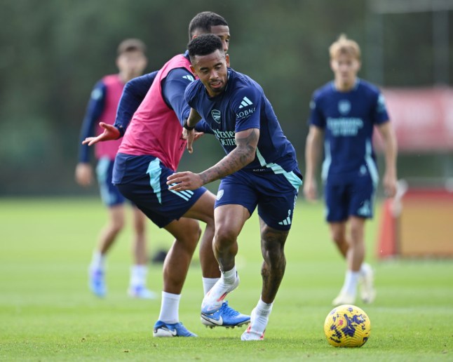 Arsenal Training Session