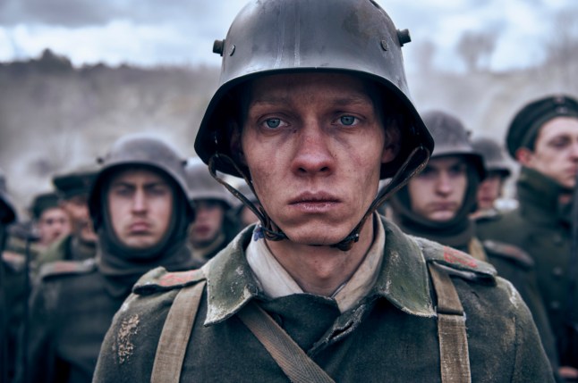 Felix Kammerer in All Quiet On The Western Front on Netflix