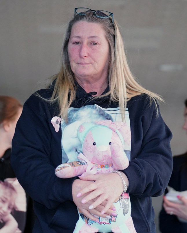 File photo dated 3/4/2023 of Cheryl Korbel, mother of nine-year-old Olivia Pratt-Korbel, who has joined the chorus of voices pushing for a change in the law that would force all criminals to attend their sentencing, after Thomas Cashman sat in his cell while his sentence was read. Cashman, 34, refused to appear in the dock when he was sentenced at Manchester Crown Court on Monday after a jury found him guilty of murdering the schoolgirl in her home in Dovecot, Liverpool, on August 22 last year. Issue date: Sunday April 9, 2023. PA Photo. See PA story COURTS KnottyAsh. Photo credit should read: Peter Byrne/PA Wire