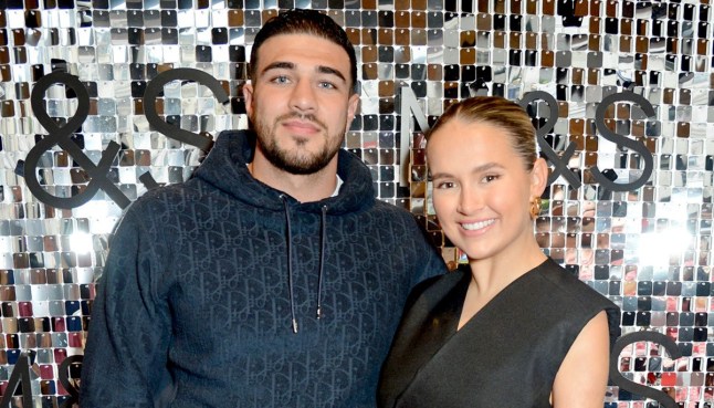 Mandatory Credit: Photo by Richard Young/Shutterstock (14537801ah) Tommy Fury and Molly-Mae Hague attend the M&S ambassador event M&S Ambassador Launch, Iconic Images Gallery, London, UK - 13 Jun 2024