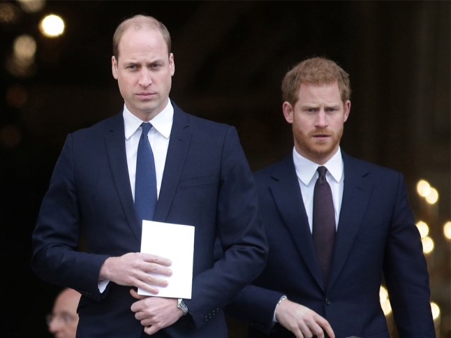 LONDON, ENGLAND - DECEMBER 14: Catherine, Duchess of Cambridge, Prince William, Duke of Cambridge and Prince Harry leave after attending the Grenfell Tower National Memorial Service at St Paul's Cathedral on December 14, 2017 in London, England. The Royal Family and Prime Minister will join survivors of the Grenfell Tower fire at the memorial at St Paul's Cathedral for the six-month anniversary which killed 71 people. About 1,500 people are expected to attend the multi-faith service. (Photo by Daniel Leavl-Olivas-Pool Getty Images)