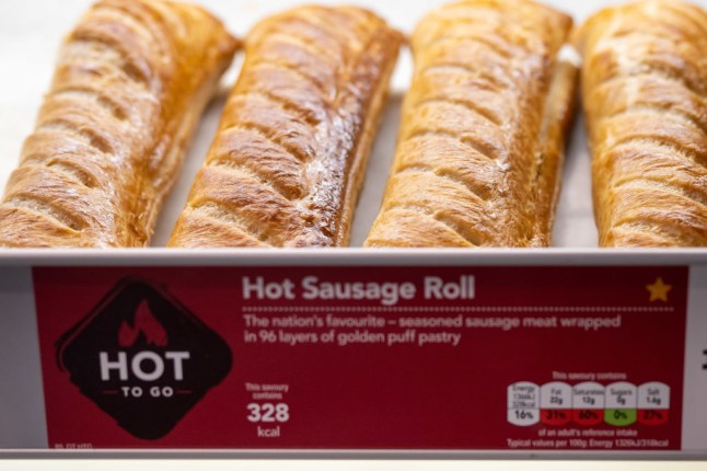 Greggs sausage rolls