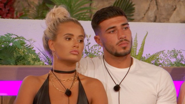 Editorial Use Only. No Merchandising. No Commercial Use. Mandatory Credit: Photo by ITV/REX/Shutterstock (10330104h) The Islander's gather around the fire pit for the dumping: Molly-Mae Hague and Tommy Fury 'Love Island' TV Show, Series 5, Episode 31, Majorca, Spain - 08 Jul 2019 Highlights include: ANNA?S BIRTHDAY PARTY IS INTERRUPTED BY A DUMPING AND A SHOCK TWIST ANTON AND BELLE GET CHEESY ON THEIR FIRST DATE TOMMY ASKS MOLLY-MAE TO BE HIS GIRLFRIEND THE ISLANDERS BECOME AWARE OF MAURA?S FEELINGS FOR CURTIS