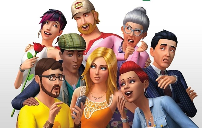 The Sims 4 key art