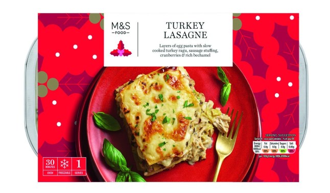 M&S Turkey Feast Lasagne