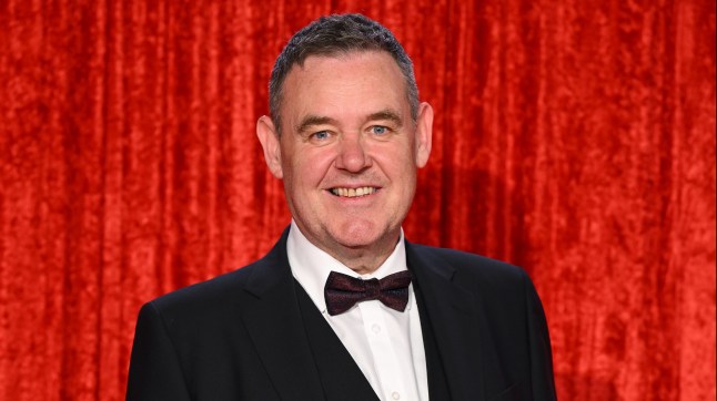 Tony Maudsley smiling at the British Soap Awards 2023