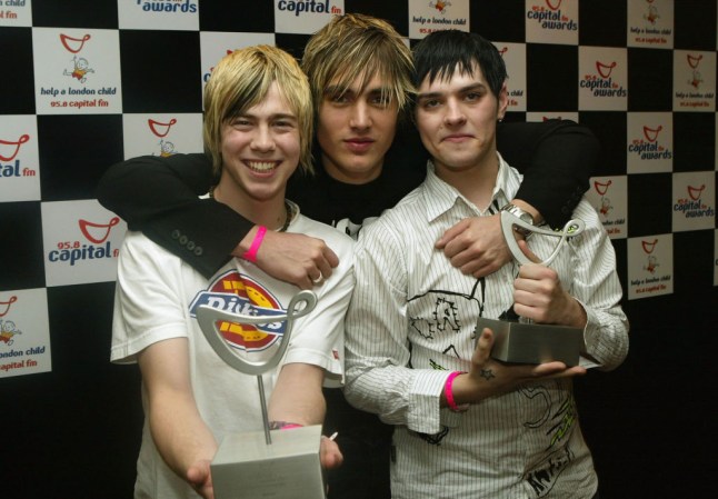 Busted at the Capital FM Awards 2004 - Boards