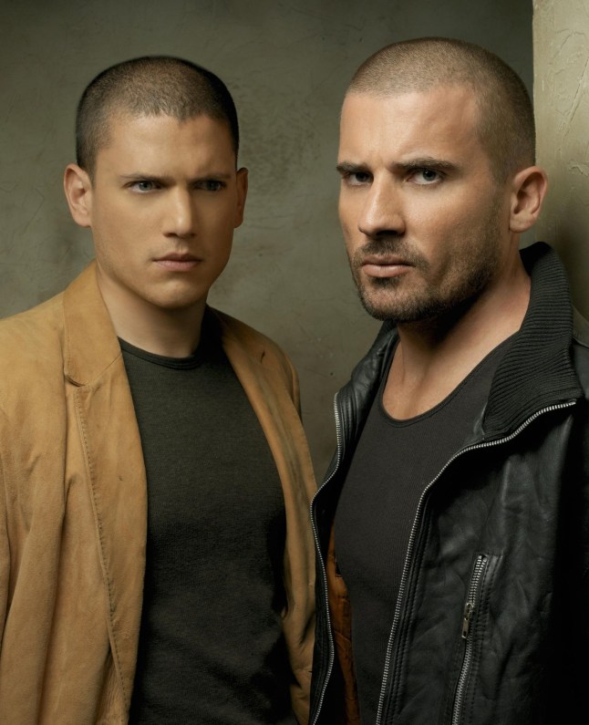 Editorial use only. No book cover usage. Mandatory Credit: Photo by Fox-Tv/Kobal/REX/Shutterstock (5882843d) Wentworth Miller, Dominic Purcell Prison Break - 2005 Fox-TV USA TV Portrait