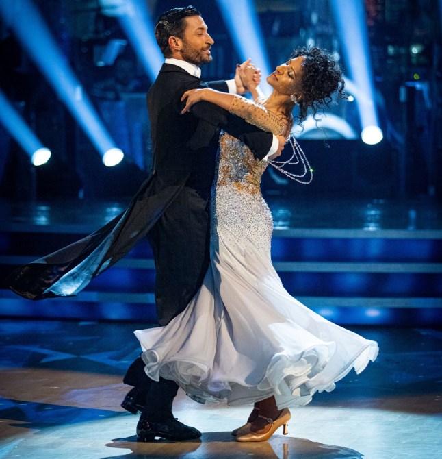 Programme Name: Strictly Come Dancing - TX: 12/12/2020 - Episode: Live show 8 Semi Final (No. n/a) - Picture Shows: LIVE SHOW Ranvir Singh, Giovanni Pernice - (C) BBC - Photographer: Guy Levy