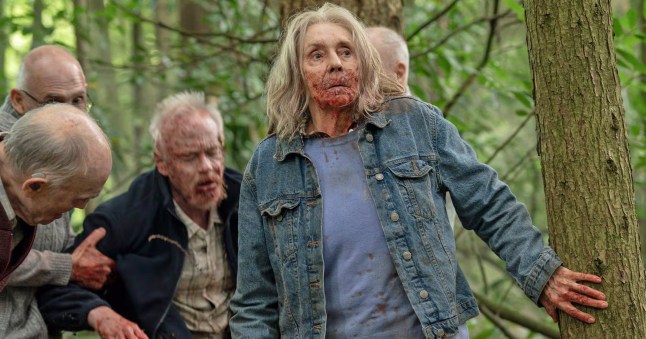 Sue Johnston as a zombie in Generation Z