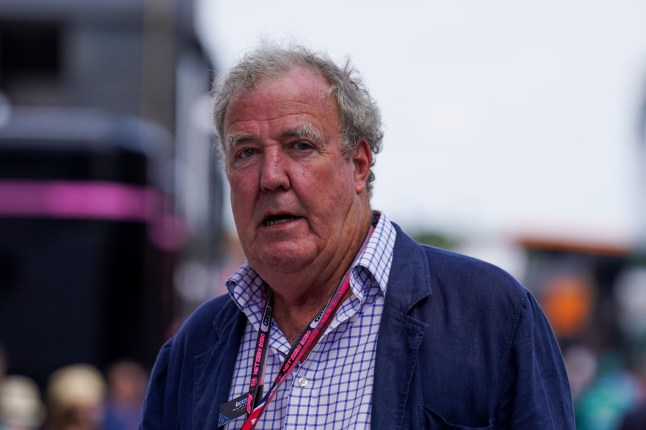 Mandatory Credit: Photo by Eleanor Hoad/Every Second Media/REX/Shutterstock (14003253o) Jeremy Clarkson during the FORMULA 1 ARAMCO BRITISH GRAND PRIX 2023 at Silverstone Circuit, Silverstone, United Kingdom on 9 July 2023 Formula 1 Aramco British Grand Prix, Race, Silverstone, UK - 09 Jul 2023