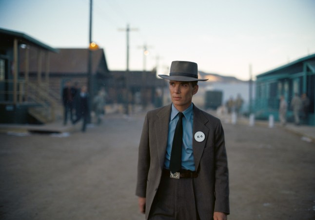 No Merchandising. Editorial Use Only. No Book Cover Usage. Mandatory Credit: Photo by Universal/Everett/REX/Shutterstock (14209104wi) OPPENHEIMER, Cillian Murphy as J. Robert Oppenheimer, 2023. ? Universal Pictures / Courtesy Everett Collection Everett Collection - 2023