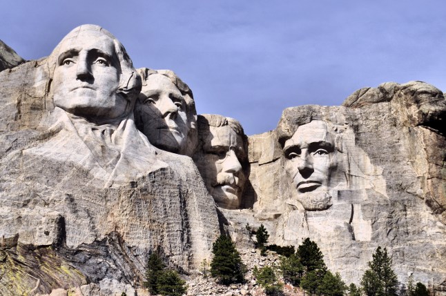 The Presidents of Mount Rushmore